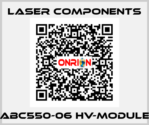 ABC550-06 HV-Module Laser Components