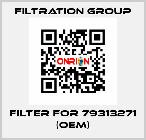 Filter for 79313271 (OEM) Filtration Group