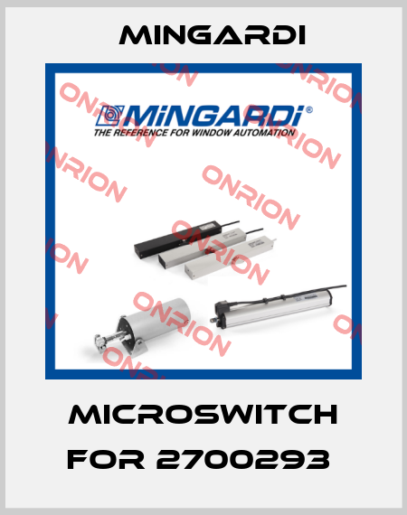 Microswitch for 2700293  Mingardi