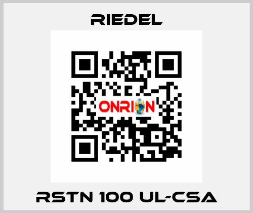 RSTN 100 UL-CSA Riedel