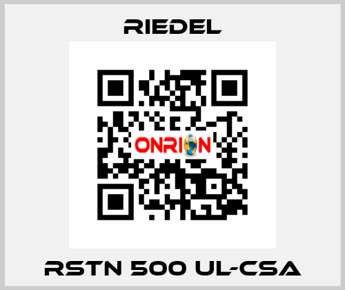 RSTN 500 UL-CSA Riedel