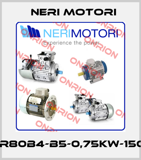 MR80B4-B5-0,75kW-1500 Neri Motori