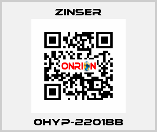 0HYP-220188 Zinser