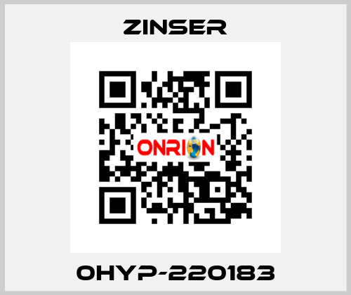 0HYP-220183 Zinser