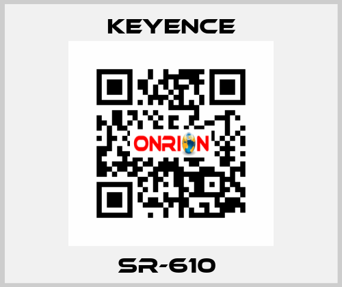 SR-610  Keyence