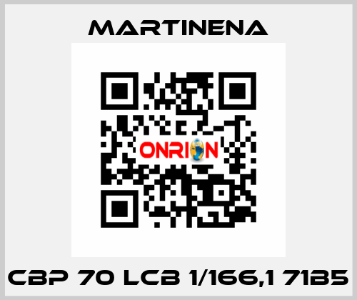 CBP 70 LCB 1/166,1 71B5 Martinena