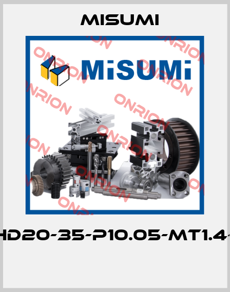 SR-MHD20-35-P10.05-MT1.4-C0.07  Misumi