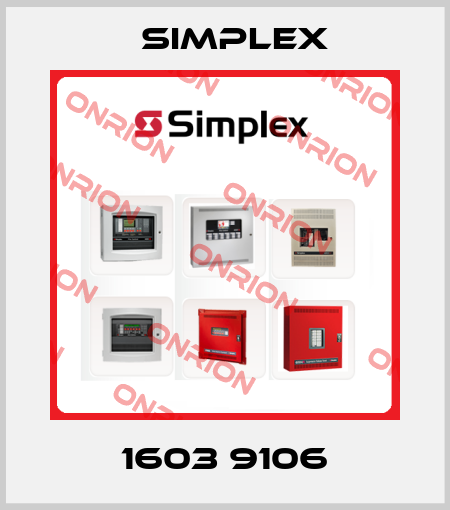 1603 9106 Simplex