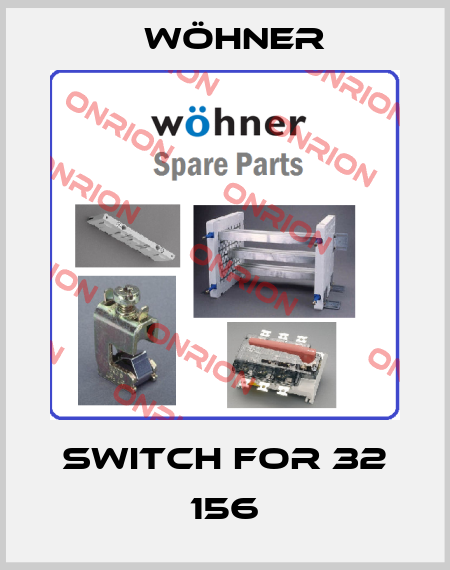 switch for 32 156 Wöhner
