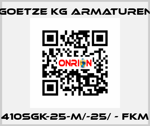 410sGK-25-m/-25/ - FKM Goetze KG Armaturen