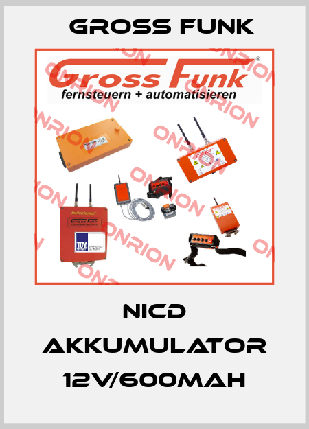 NICD AKKUMULATOR 12V/600MAH Gross Funk