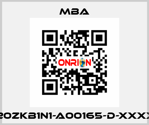 MBA220ZKB1N1-A00165-D-XXXXXXXX MBA