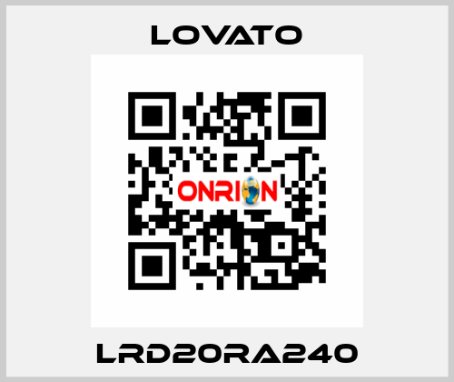 LRD20RA240 Lovato