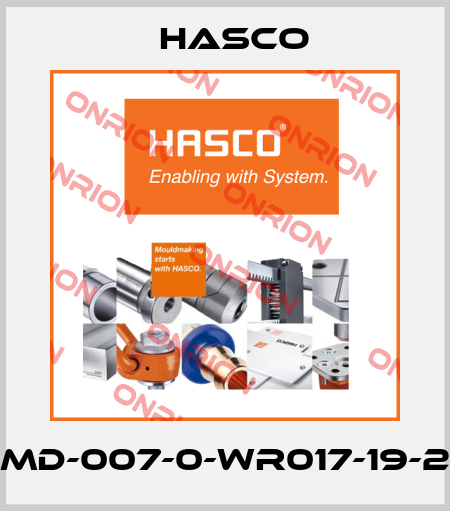 MD-007-0-WR017-19-2 Hasco