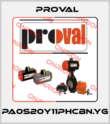 PA0S20Y11PHCBN.YG Proval