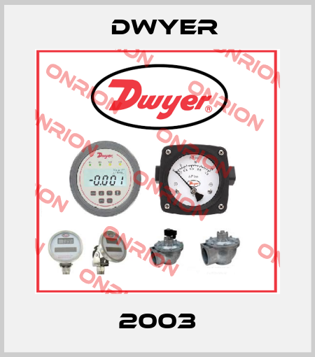 2003 Dwyer