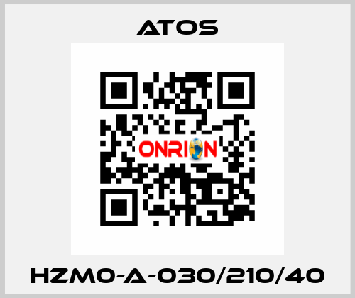 HZM0-A-030/210/40 Atos