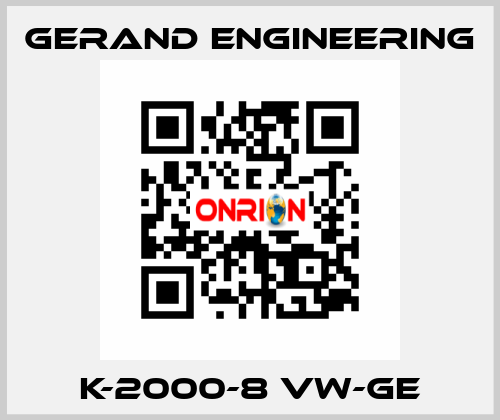 K-2000-8 VW-GE Gerand Engineering