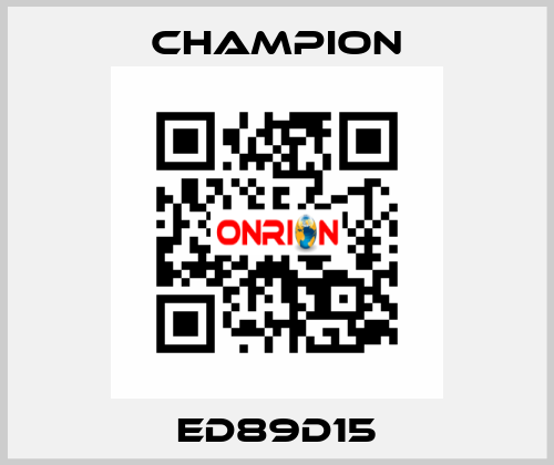 ED89D15 Champion