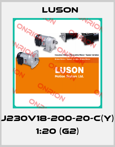 J230V18-200-20-C(Y) 1:20 (G2) Luson