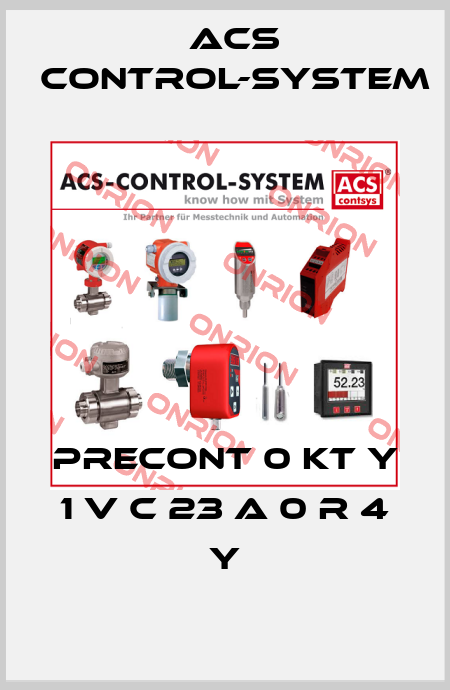 Precont 0 KT Y 1 V C 23 A 0 R 4 Y Acs Control-System