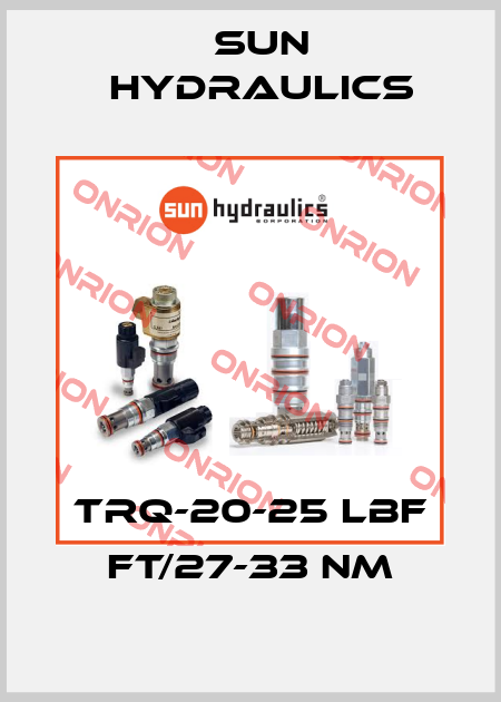 TRQ-20-25 LBF FT/27-33 NM Sun Hydraulics