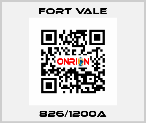 826/1200A Fort Vale