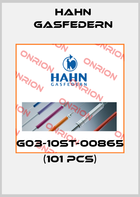 G03-10ST-00865 (101 pcs) Hahn Gasfedern