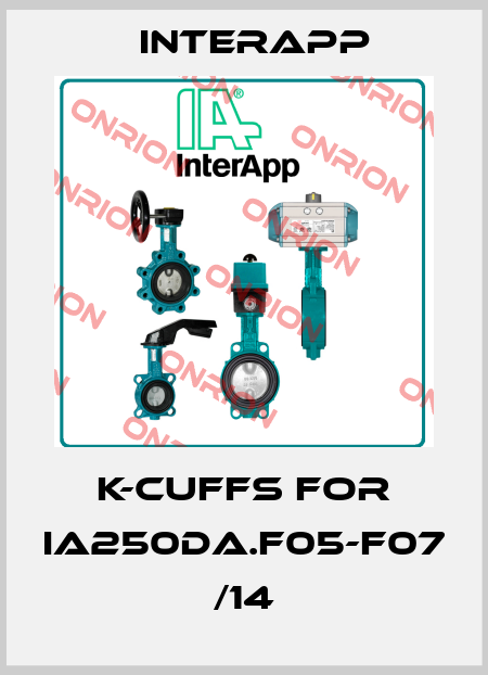 K-cuffs for IA250DA.F05-F07 /14 InterApp
