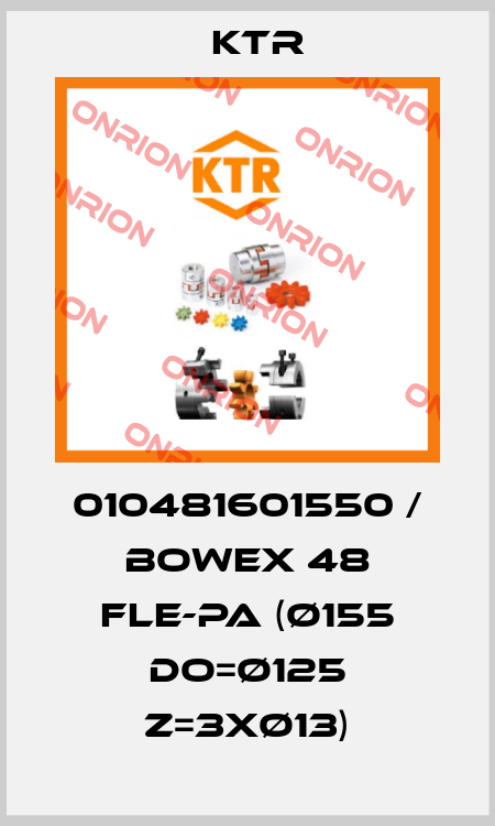 010481601550 / Bowex 48 FLE-PA (Ø155 DO=Ø125 Z=3XØ13) KTR