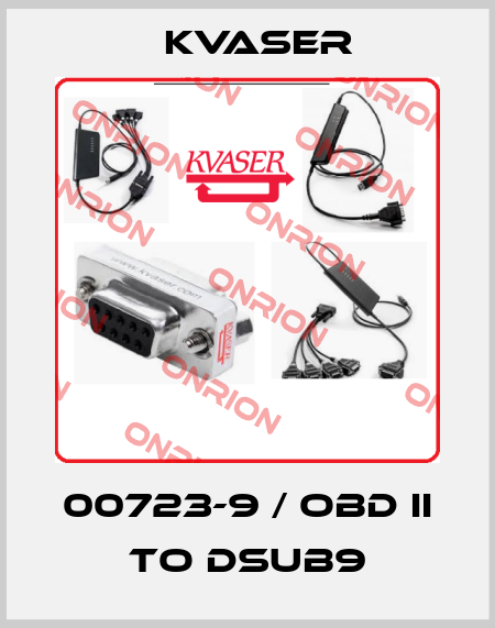 00723-9 / OBD II to Dsub9 Kvaser