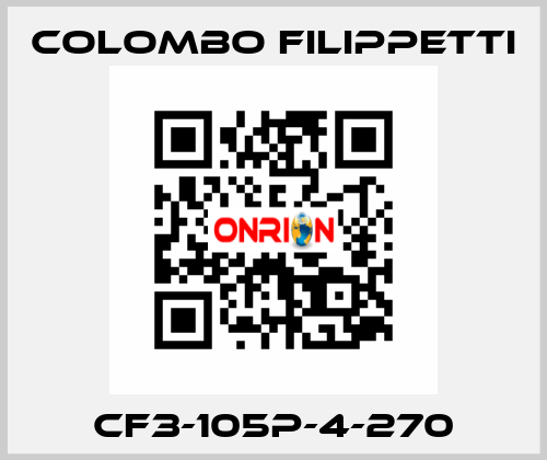 CF3-105P-4-270 Colombo Filippetti