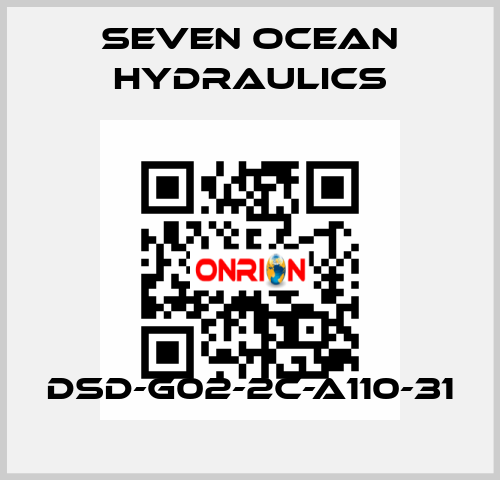 DSD-G02-2C-A110-31 Seven Ocean Hydraulics