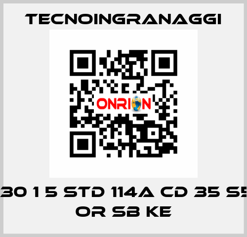 130 1 5 STD 114A CD 35 S5 OR SB KE TECNOINGRANAGGI