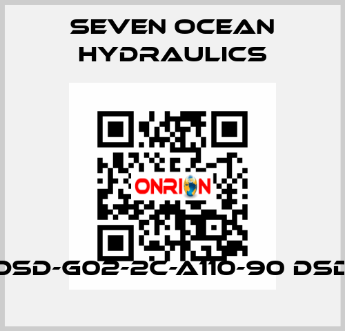 DSD-G02-2C-A110-90 DSD Seven Ocean Hydraulics