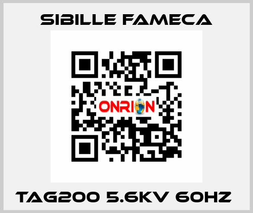 TAG200 5.6KV 60HZ  Sibille Fameca