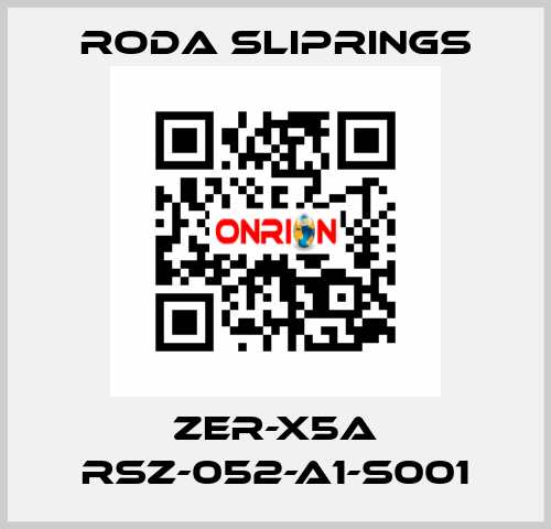 ZER-X5A RSZ-052-A1-S001 Roda Sliprings