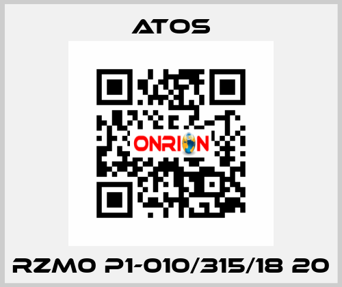 RZM0 P1-010/315/18 20 Atos