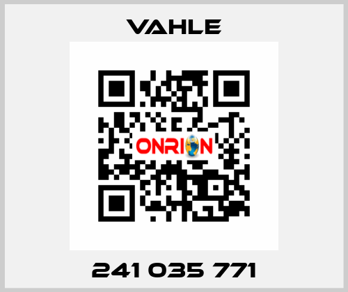 241 035 771 Vahle