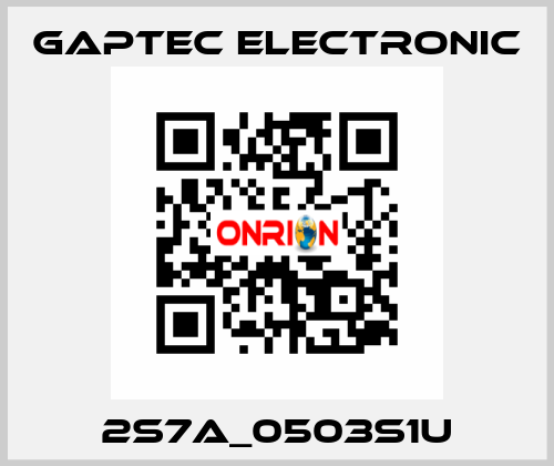 2S7A_0503S1U Gaptec Electronic