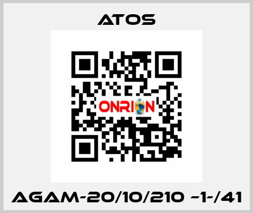 AGAM-20/10/210 –1-/41 Atos