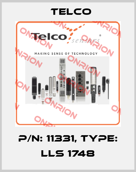 p/n: 11331, Type: LLS 1748 Telco