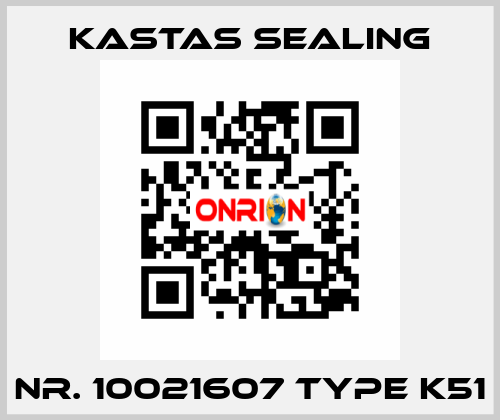 Nr. 10021607 Type K51 Kastas Sealing