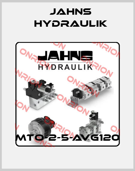 MTO-2-5-AVG120 Jahns hydraulik