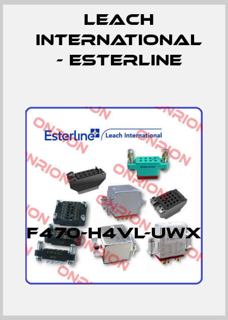 F470-H4VL-UWX Leach International - Esterline