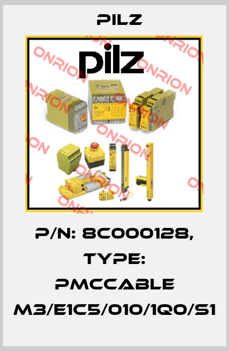 p/n: 8C000128, Type: PMCcable M3/E1C5/010/1Q0/S1 Pilz