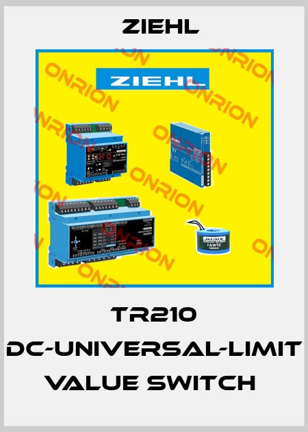 TR210 DC-UNIVERSAL-LIMIT VALUE SWITCH  Ziehl
