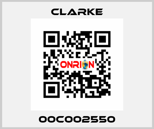 00C002550 Clarke
