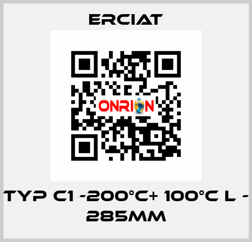 TYP C1 -200°C+ 100°C L - 285MM ERCIAT