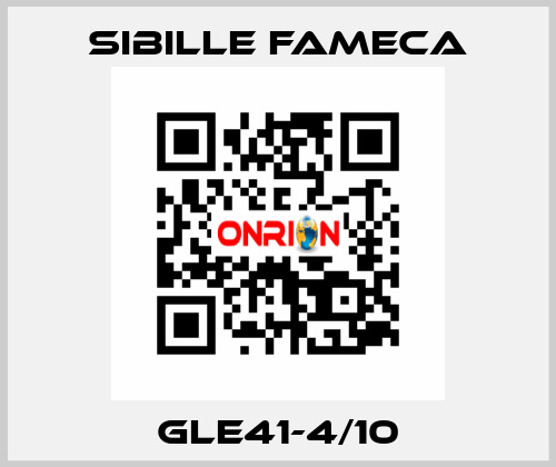 GLE41-4/10 Sibille Fameca